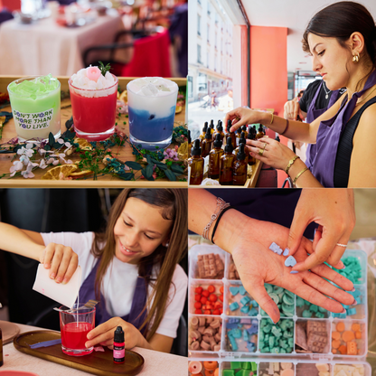 Atelier bougie DIY Paris - choix des parfums, couleurs et décorations | Lili Candle
